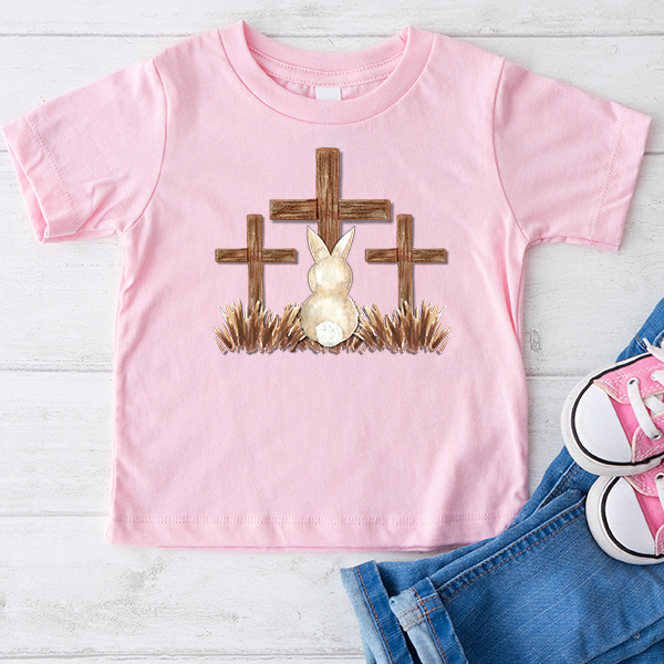 3 Crosses With Bunny Transfer