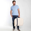 Heavy Canvas Garment Bag - Natural