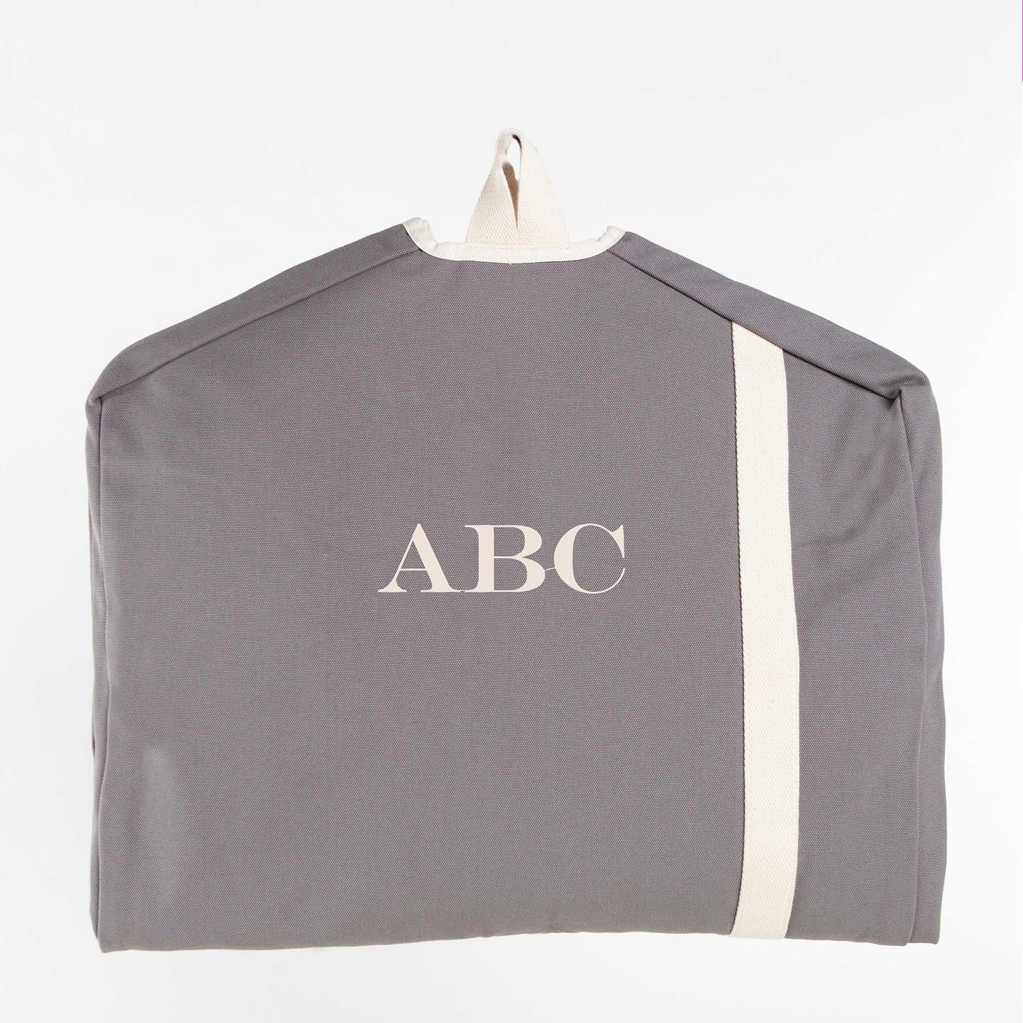 Heavy Canvas Garment Bag - Grey