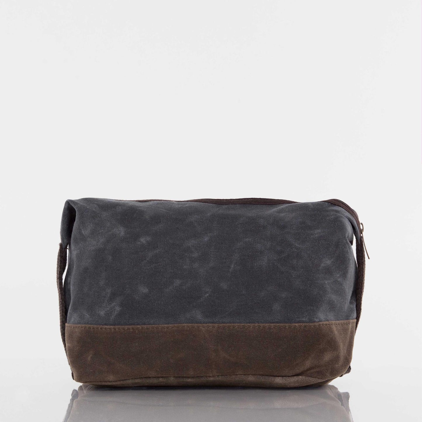 Waxed Canvas Dopp Kit - Slate