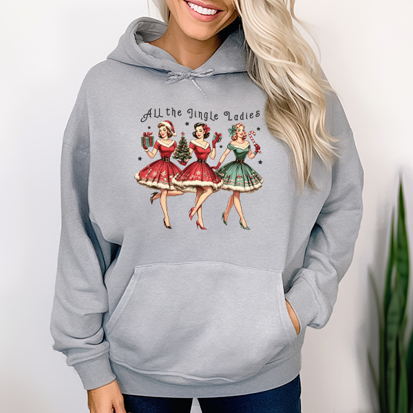 All The Jingle Ladies Transfer - T-SHIRT SIZE
