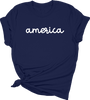 America Script Transfer - T-SHIRT SIZE