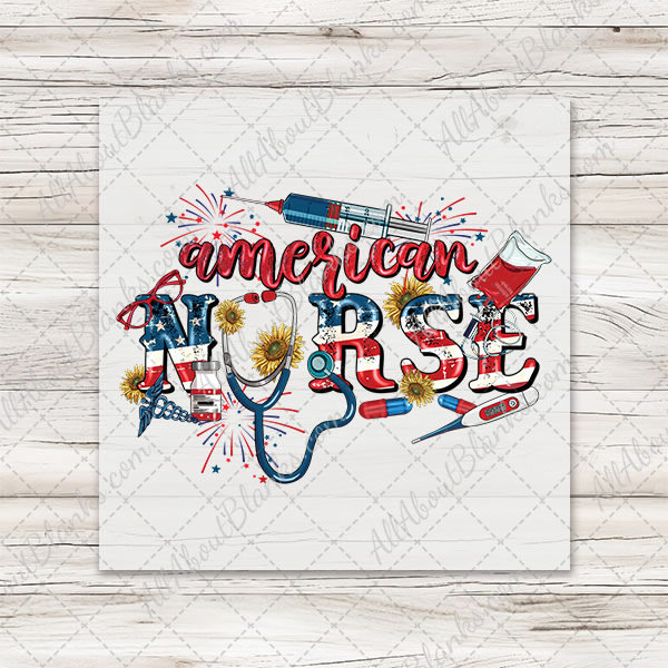American Nurse Transfer - T-SHIRT SIZE