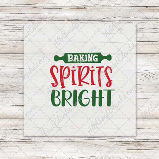 Baking Spirits Bright - Clearance Transfer
