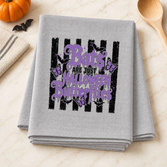 Bats Are Just Halloween Butterflies Transfer