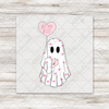 Be My Boo Valentines Ghost DTF Transfer