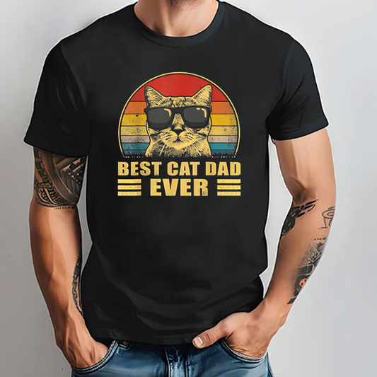 Best Cat Dad Ever Transfer