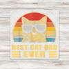 Best Cat Dad Ever Transfer