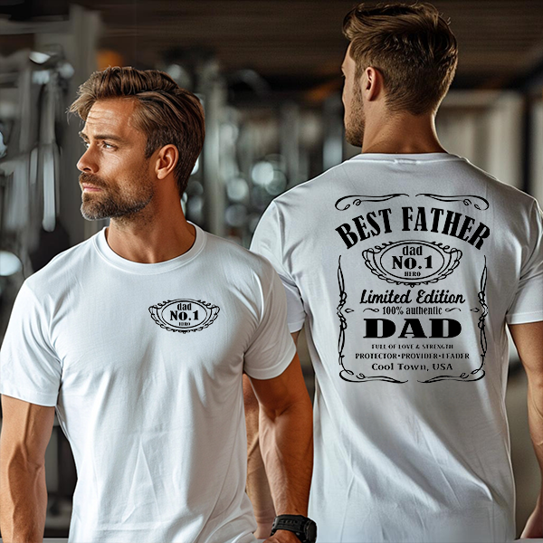 Best Father Whiskey Label Transfers