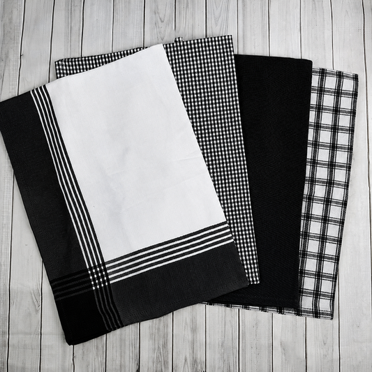Black Kitchen Towels