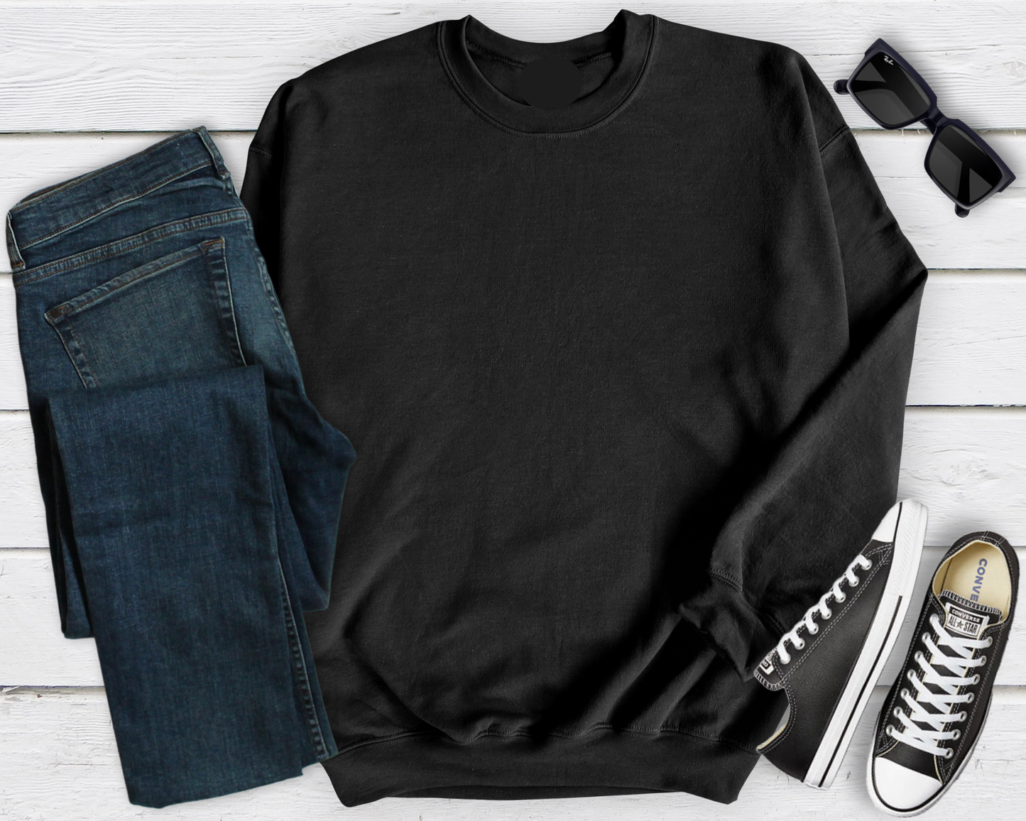 The Worlds Softest Sweatshirt - Black