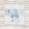 Blue Preppy Nurse Transfer - T-SHIRT SIZE