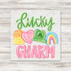 Brushstroke Lucky Charm Transfer