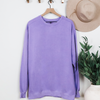 Comfort Colors Garment-Dyed Sweatshirt - Violet
