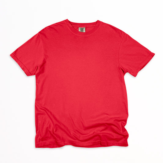 Comfort Colors Adult Heavyweight Tee - Red