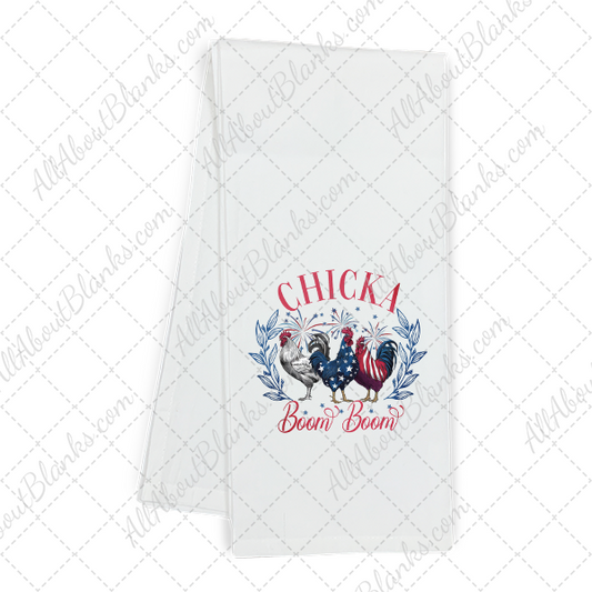 Chicka Boom Boom Patriotic Chickens Transfer