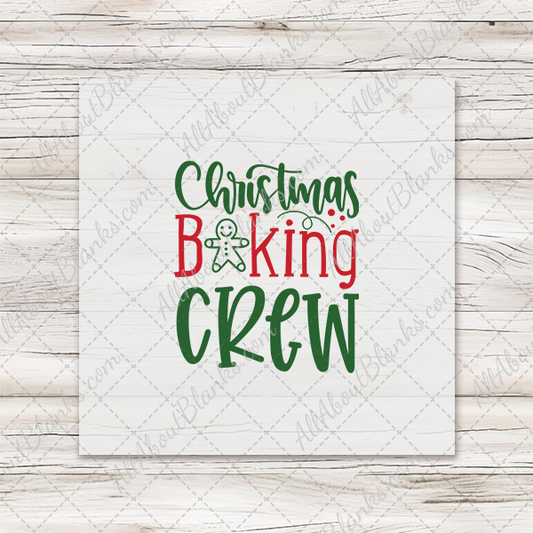 Christmas Baking Crew - Clearance Transfer