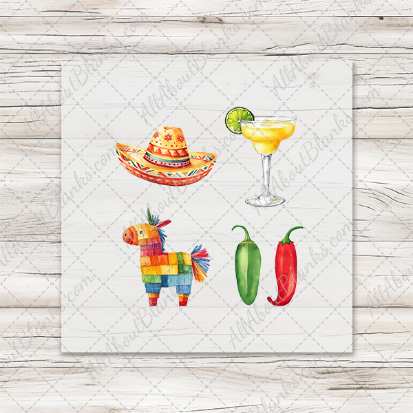 Cinco De Mayo Fiesta - COCKTAIL NAPKIN SIZE