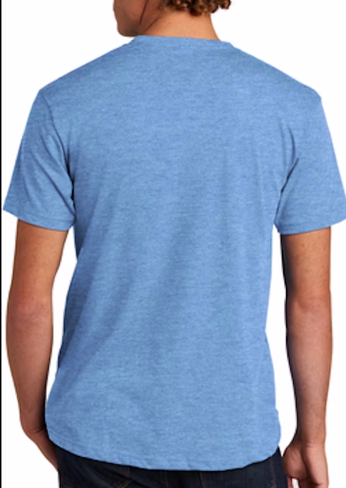 Next Level Unisex Tee - Heather Columbia Blue