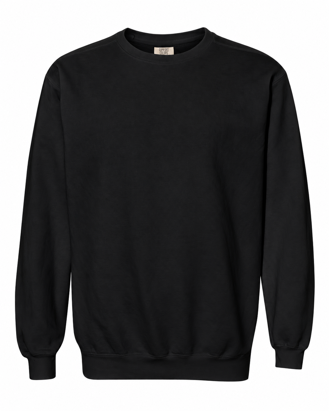 Comfort Colors Garment-Dyed Sweatshirt - Black