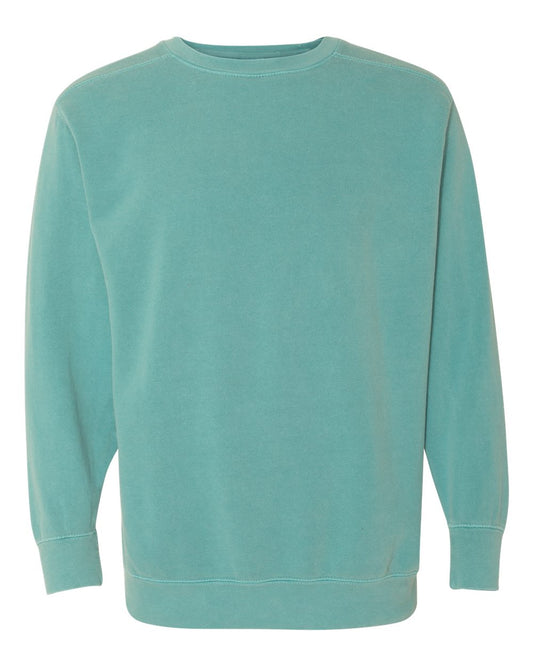 Comfort Colors Garment-Dyed Sweatshirt - Seafoam