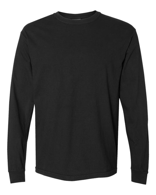 Comfort Colors Adult Heavyweight Long-Sleeve Tee - Black