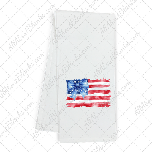 Coquette American Flag Transfer