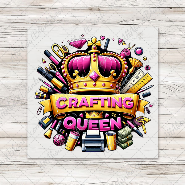 Crafting Queen Transfer - T-SHIRT SIZE