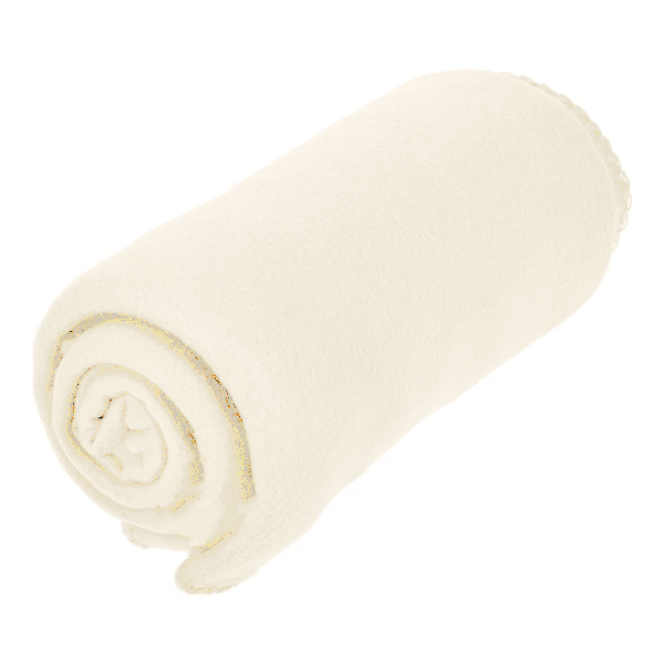 Deluxe Fleece Blanket - Cream