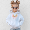 Cupid Wings Pink & Gold DTF Transfer - T-SHIRT SIZE