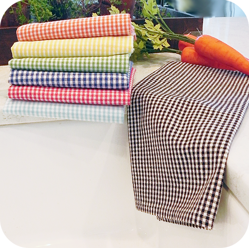 Mini-Check Kitchen Towels