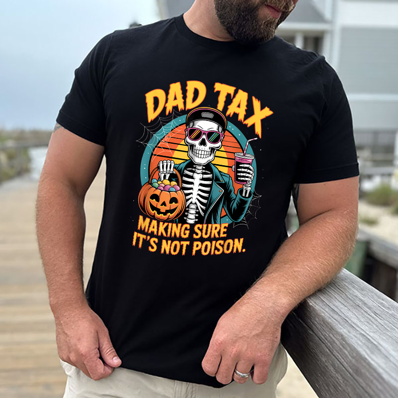 Dad Tax Halloween T-Shirt Transfer