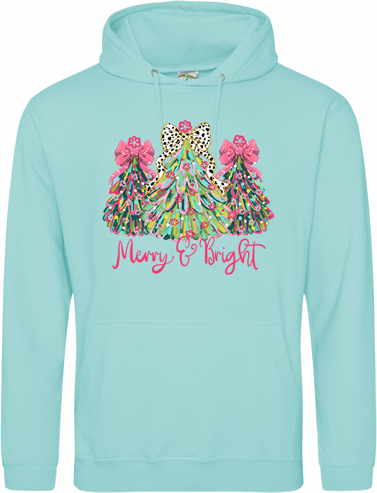 Dalmation Dots Christmas Tree Trio Transfer - T-SHIRT SIZE