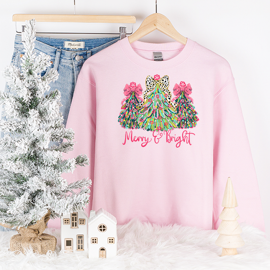 Dalmation Dots Christmas Tree Trio Transfer - T-SHIRT SIZE