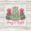 Dalmation Dots Christmas Tree Trio Transfer