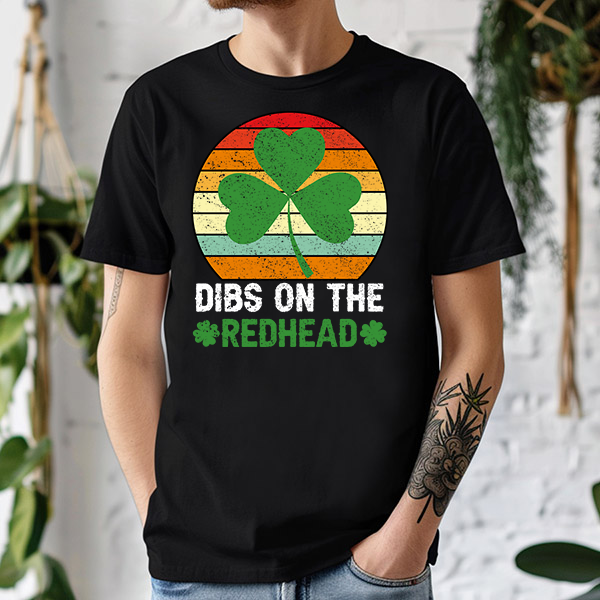 Dibs On The Redhead Transfer - T-SHIRT SIZE