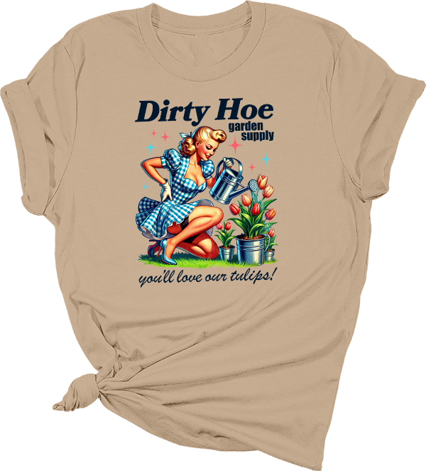 Dirty Hoe Garden Supply Transfer