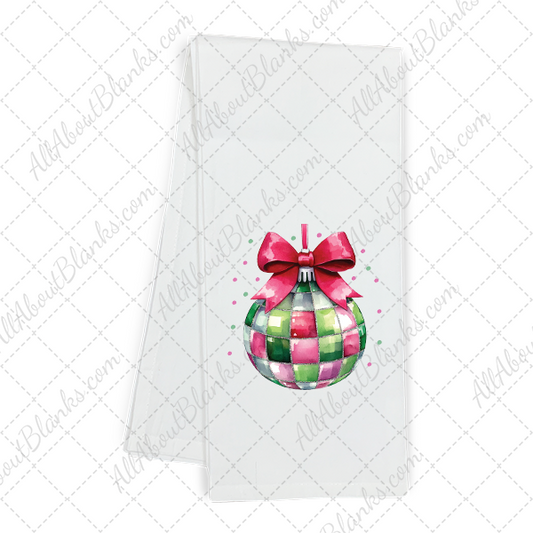 Disco Ball Ornament Transfer