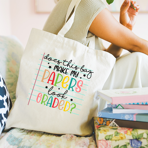 Does This Bag Make My Papers Look Graded Transfer