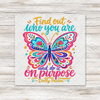 Dolly Find Out Who You Are Handpainted Look Transfer - T-SHIRT SIZE