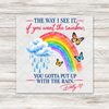 Dolly Rainbow Quote Transfer - T-SHIRT SIZE