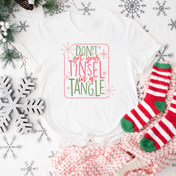 Don't Get Your Tinsel In A Tangle Transfer