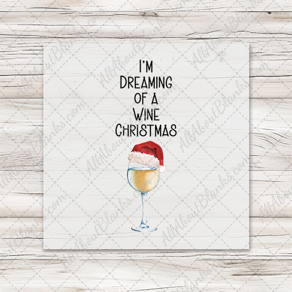 I'm Dreaming Of A Wine Christmas Transfer
