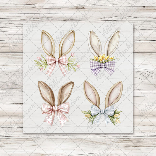 Easter Bunny Ears - COCKTAIL NAPKIN SIZE