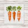 Easter Carrots Trio Transfer