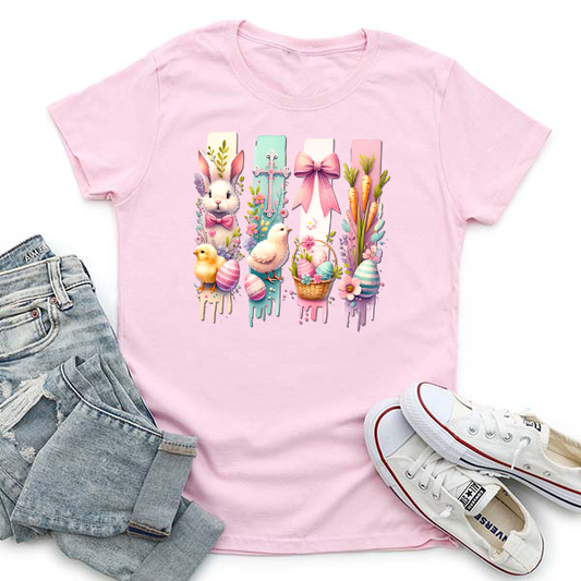 Easter Collage Transfer - T-SHIRT SIZE