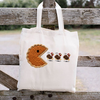 Faux Yarn Pumpkin Pie Pacman Transfer - T-SHIRT SIZE