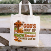 Faux Yarn Autumn Is God's Way Transfer - T-SHIRT SIZE