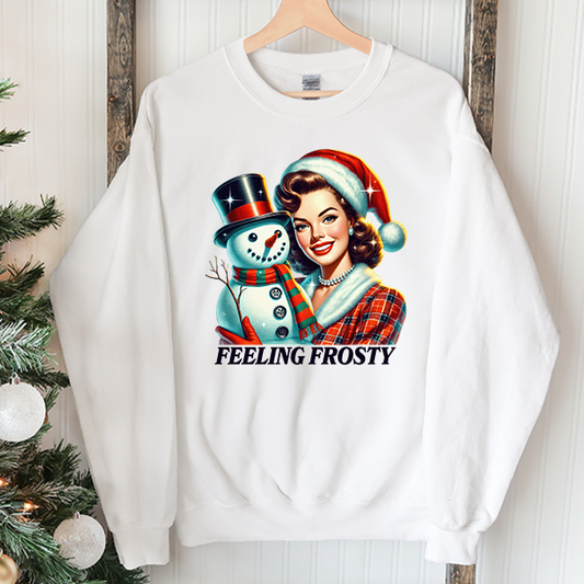 Feeling Frosty Transfer - T-SHIRT SIZE
