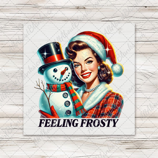Feeling Frosty Transfer - T-SHIRT SIZE